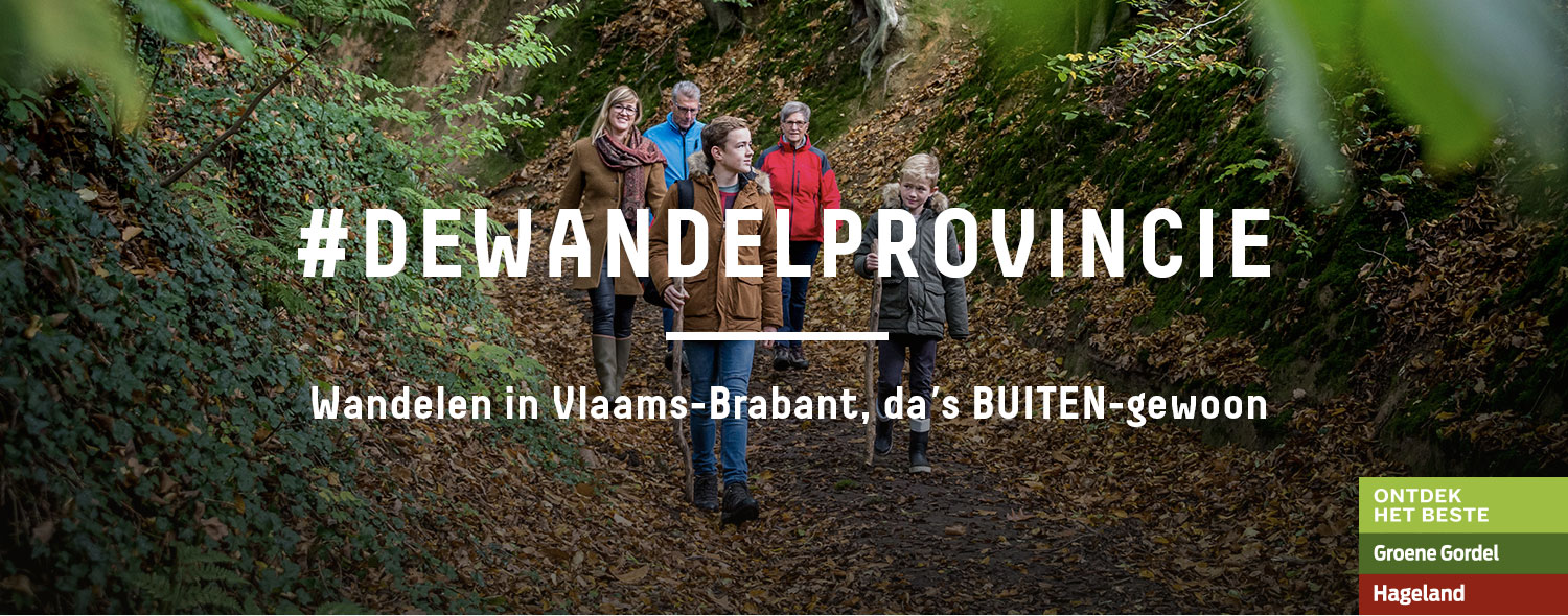 #dewandelprovincie - Wandelen in Vlaams-Brabant, da's BUITEN-gewoon